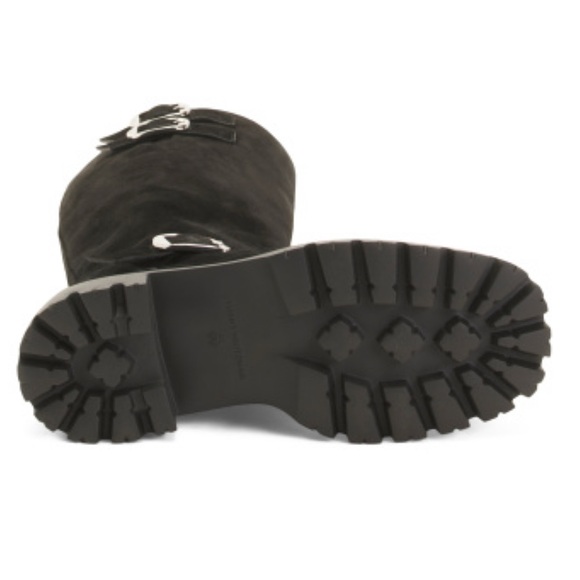 STUART WEITZMAN
Made In Spain Suede Emerson Moto Boots - Picture 3 of 3